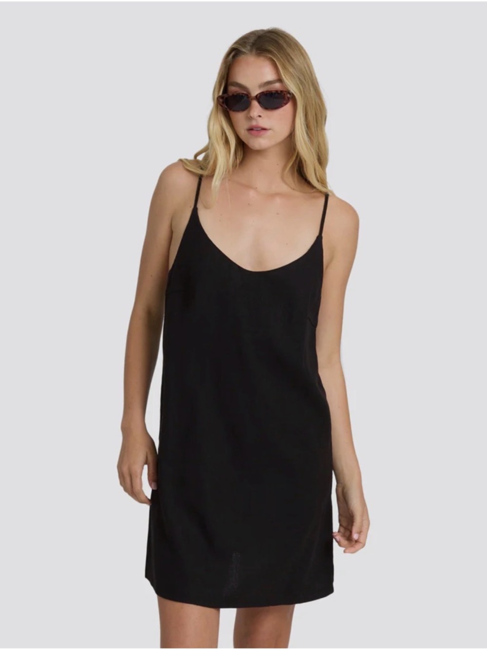 NWT- Billabong Summer Love Dress, Black, size Medium
